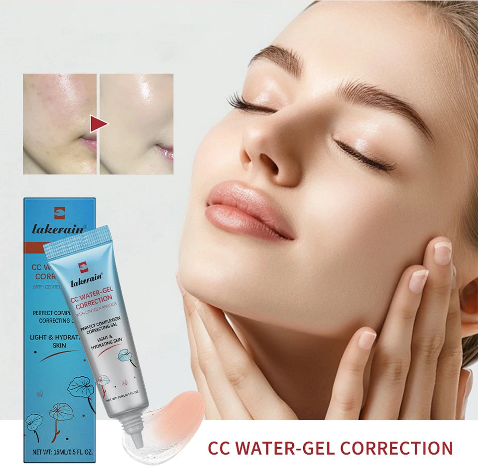 Moisturizing Correcting CC Cream Waterproof Anti-sweat Makeup Before Concealer Lasting Women Makeup Protect Skin erborian Make