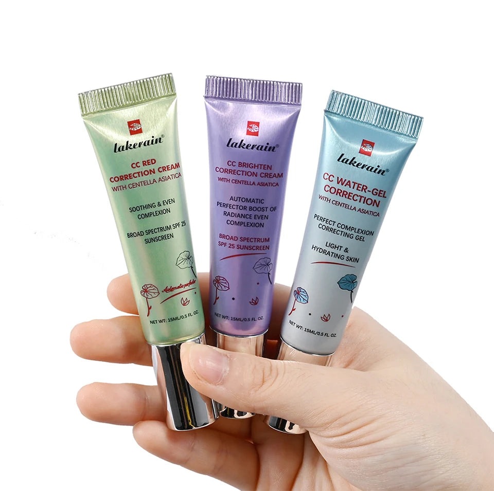 Moisturizing Correcting CC Cream Waterproof Anti-sweat Makeup Before Concealer Lasting Women Makeup Protect Skin erborian Make