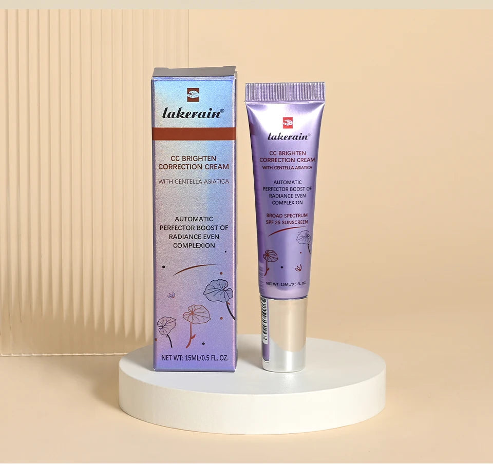 Moisturizing Correcting CC Cream Waterproof Anti-sweat Makeup Before Concealer Lasting Women Makeup Protect Skin erborian Make
